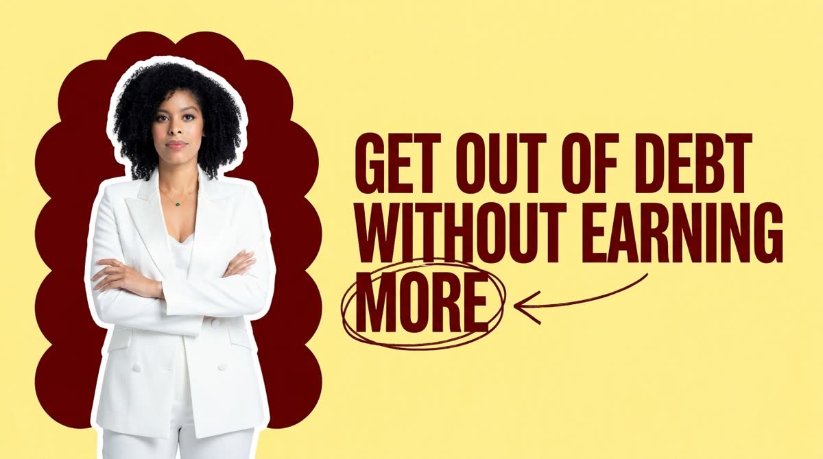 How to get out of debt without earning more money